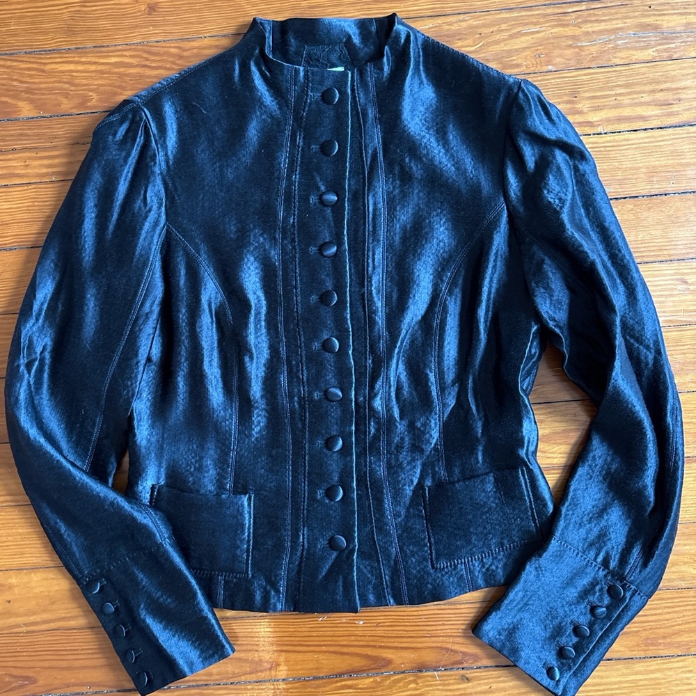 Vintage rochas Olivier theyskens silk jacket FW06